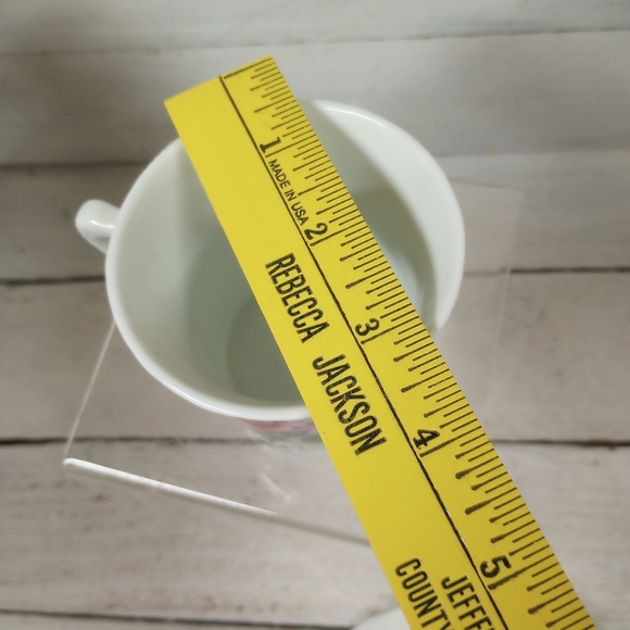 Pink Rose Tea Cup and Saucer by Faust Heirlooms. Farmhouse Cottagecore. - Picture 9 of 9